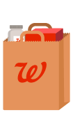Walgreens grocery bag