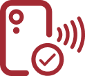 smartphone plus check mark